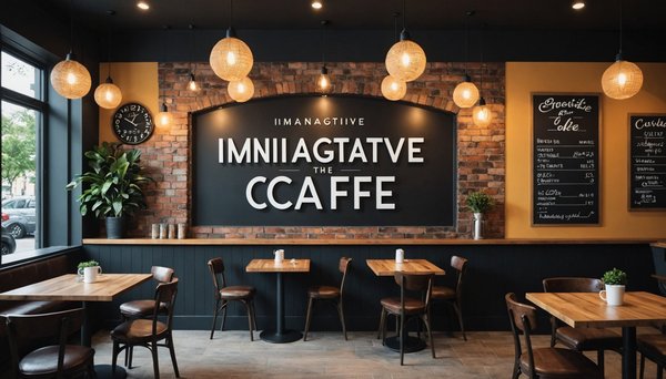Creative cafe sign ideas to transform your space today